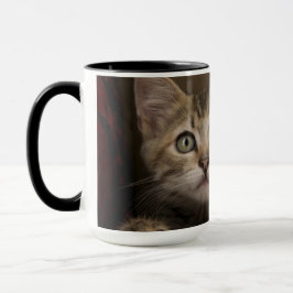 Taza Un gatito muy dulce del Tabby