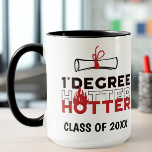 Taza Un grado más caliente graduación