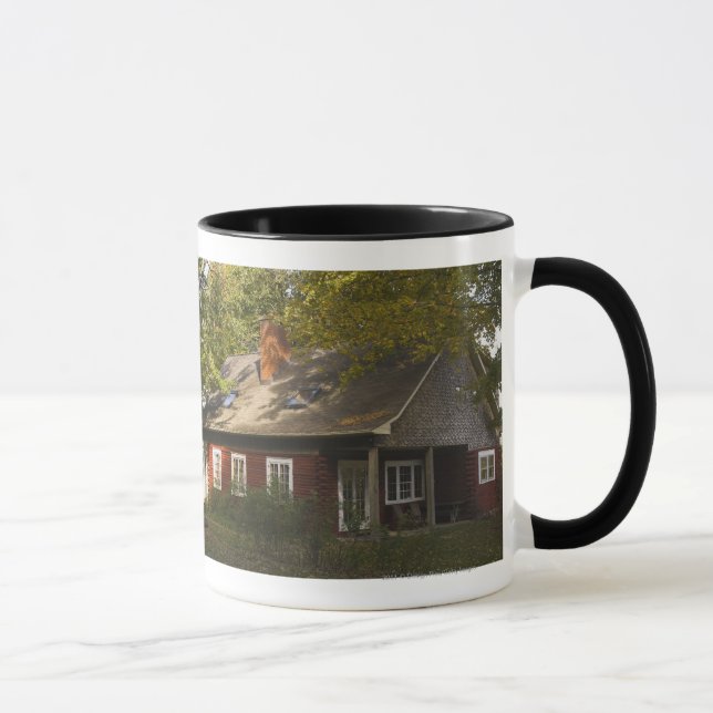 Taza Un hogar rojo del registro (Derecha)