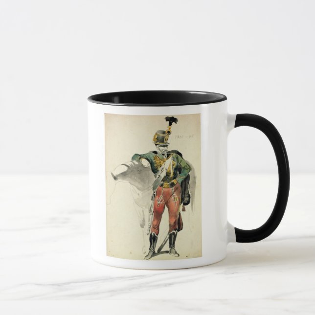 Taza Un húsar del 9no regimiento (Derecha)