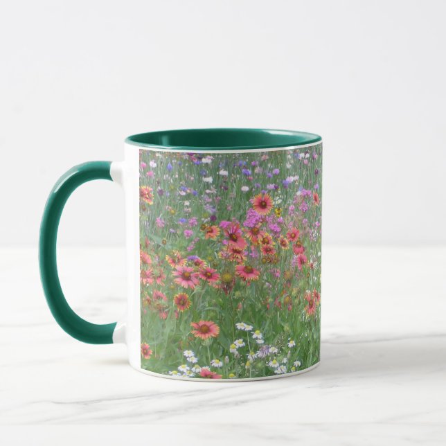 Taza Un jardín de flores silvestres (Izquierda)