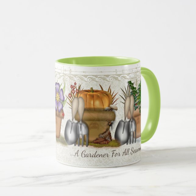 Taza Un Jardín Para Todas Las Temporadas (Anverso derecho)