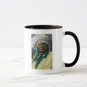 Taza Un jefe indio PortraitColorado del Arapahoe