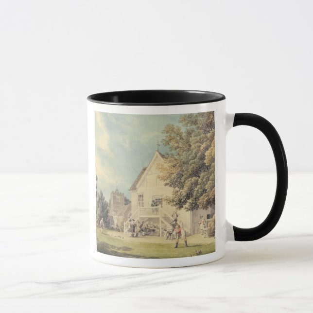 Taza Un juego de cuencos en el Bowling Green fuera del (Derecha)