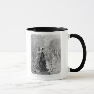 Taza Un juego del croquet