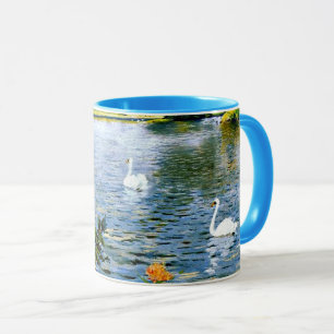 Taza Un lago de Long Island, arte de primera,