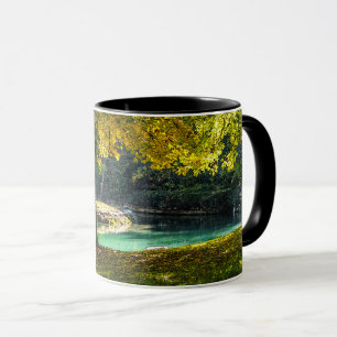 Taza Un Lugar Bajo La Sombra Del Café