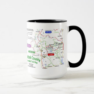 Taza Un mapa de ruta del condado de Mistook