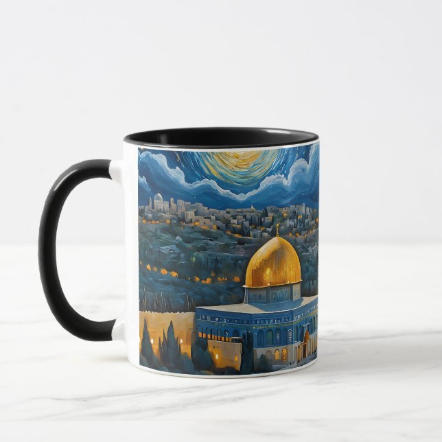 Taza Un mensaje de paz y libertad (Izquierda)