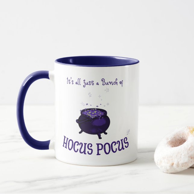 Taza un montón de Hocus Pocus Mug (Con donut)
