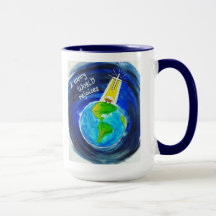 Un mundo cansado se alegra - Café Mug