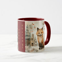 Un NAVIDAD FOX MUG
