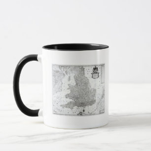 Taza Un nuevo mapa del Reino de Inglaterra