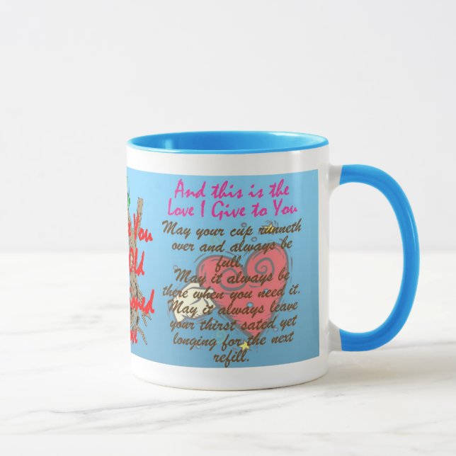 Taza Un Olde formado el amor (1) (Derecha)
