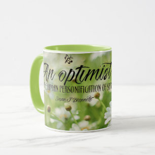 Taza Un optimista