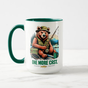 Taza Un Oso Pescador Más