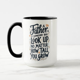 Taza Un Padre Es Alguien Que Buscas