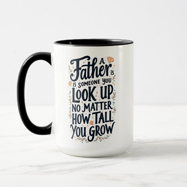 Taza Un Padre Es Alguien Que Buscas (Izquierda)