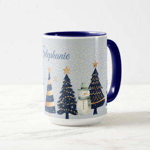 Taza Un País de las Maravillas Invernal - Dos Muñecos d