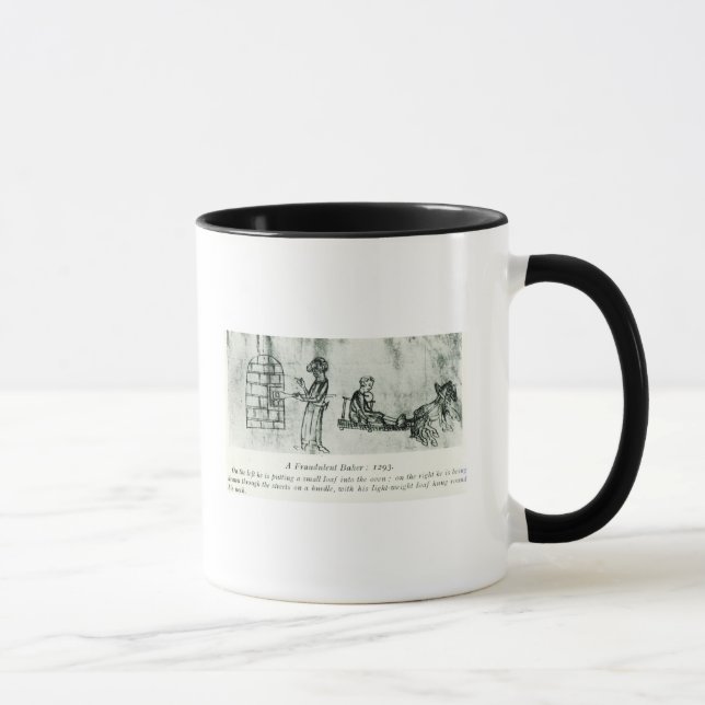 Taza Un panadero fraudulento, 1293 (Derecha)