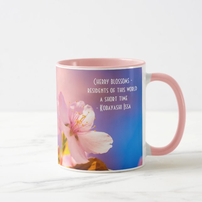 Taza Un Par De Flores Sakura (Derecha)