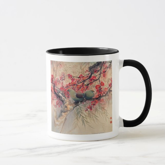 Taza Un par en primavera (Derecha)