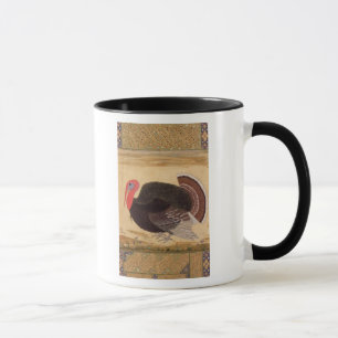 Taza Un pavo-gallo, traído a Jahangir