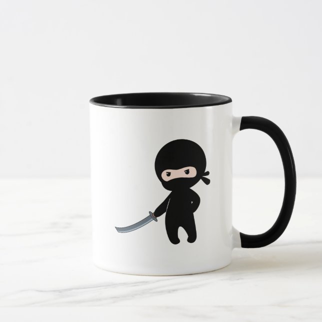 Taza Un pequeño Ninja enojado (Derecha)