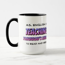 Taza Un Personalizado divertido estilo profesor inglés