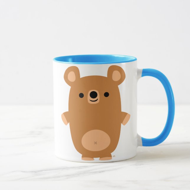 Taza Un Personalizado fuerte y lindo (Derecha)