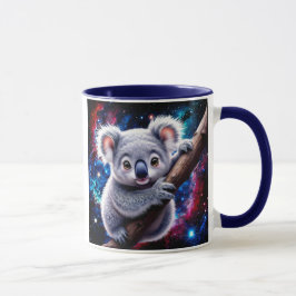 Taza Un petit koala tout mignon vous observe.