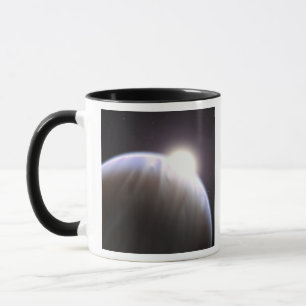 Taza Un planeta extrasolar con su estrella matriz