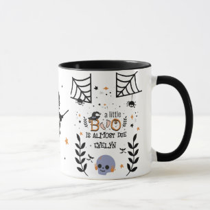 Taza un poco de boo casi se espera Halloween