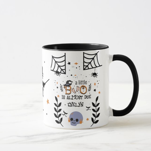 Taza un poco de boo casi se espera Halloween (Derecha)