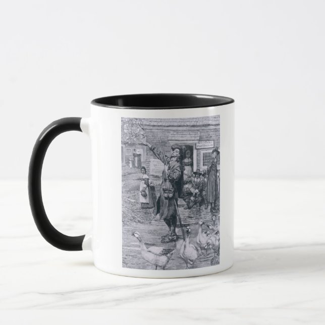 Taza Un Quaker Exhorter en Nueva Inglaterra (Izquierda)