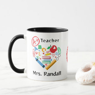 Taza Un regalo de profesor más gracias a la peluca estu