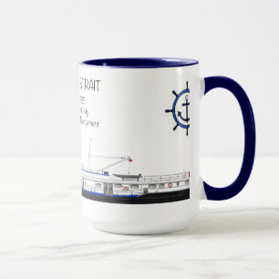 Taza Un remolcador nombrado Janice E. Strait