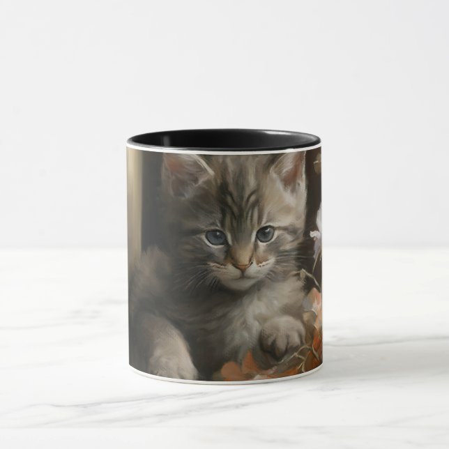 Taza Un rincón acogedor para un gatito (Centro)