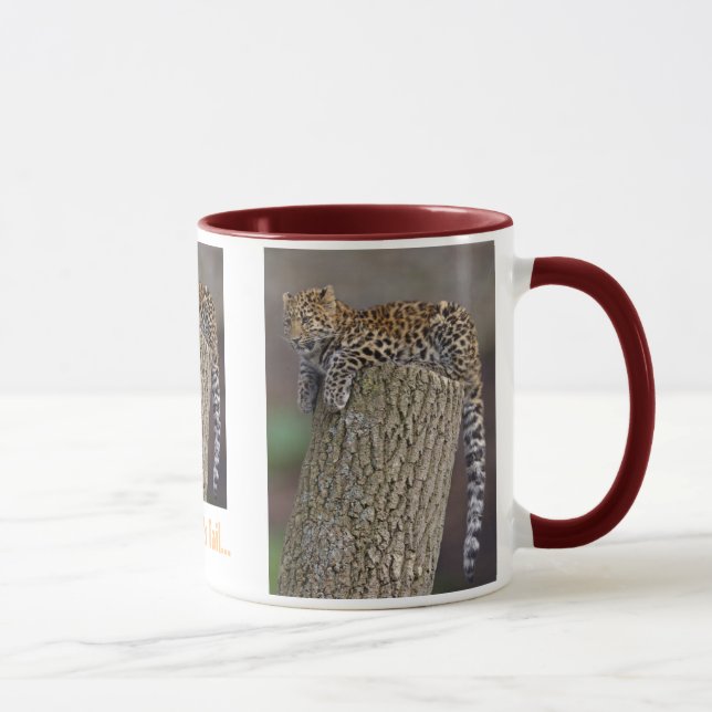 Taza Un tazón de cola de leopardo (Derecha)