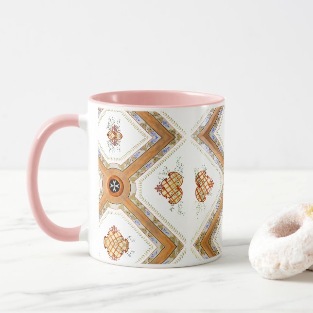 Taza Un techo de vidrio (Con donut)