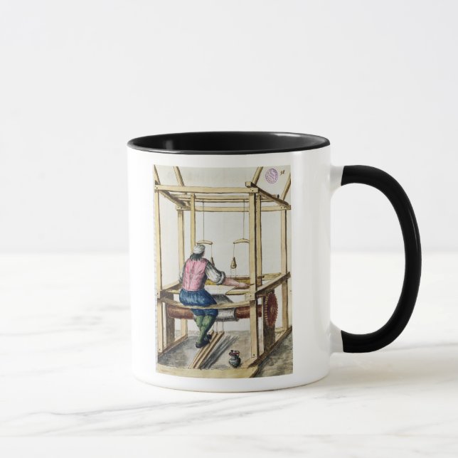 Taza Un tejedor veneciano (Derecha)