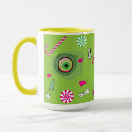 Taza ¡Un Truco Divertido O Un Tratamiento! ¡Dulce Muert