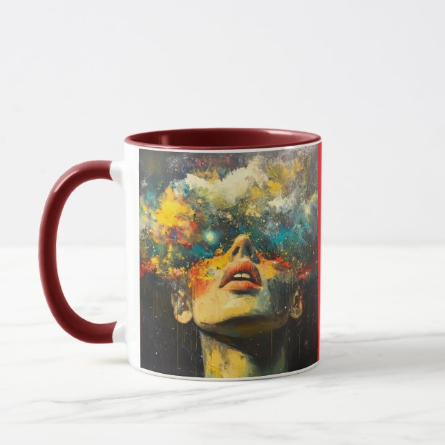Taza Un universo simulado (Izquierda)