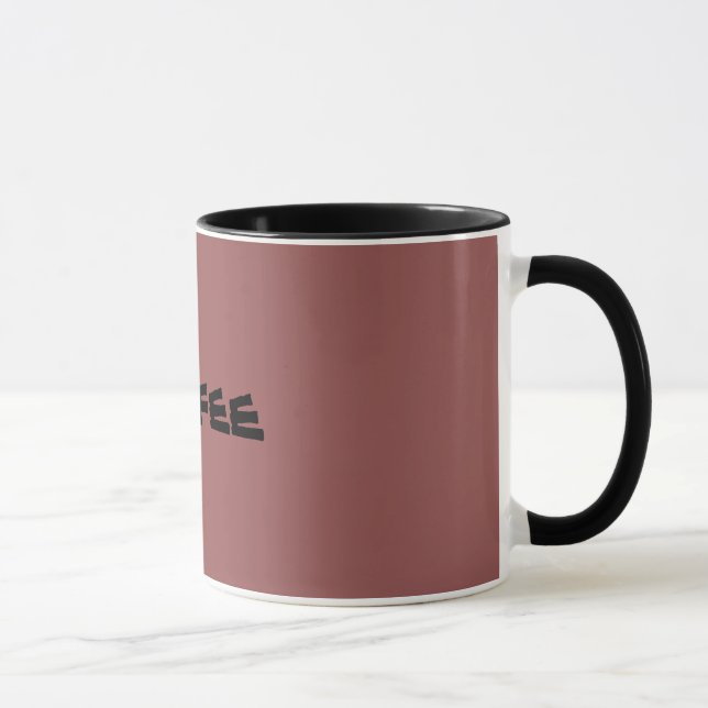 Taza ¡Un verdadero café Mug! (Derecha)