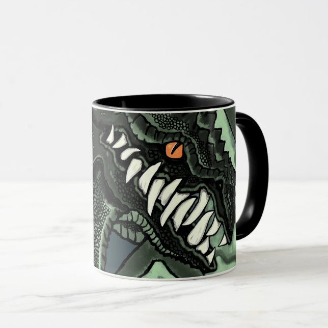 Taza Un viento enfermo sopla el | el dragón (Anverso derecho)
