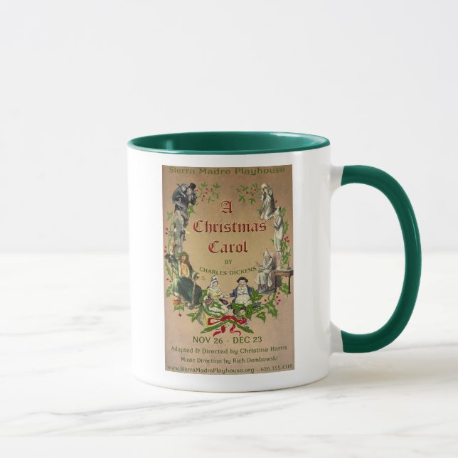 Taza Un villancico del navidad (Derecha)