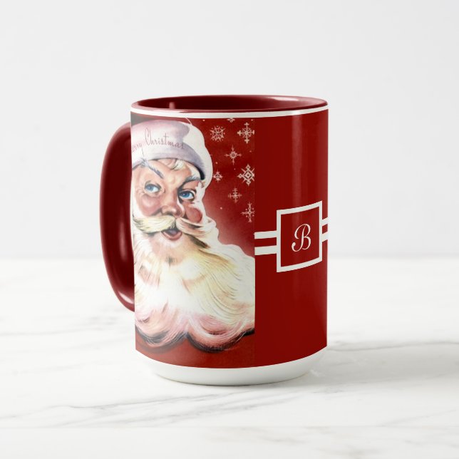 Taza Un vintage Santa (Anverso izquierdo)