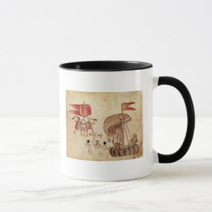 Taza Un warriorl de Tlaxcalan