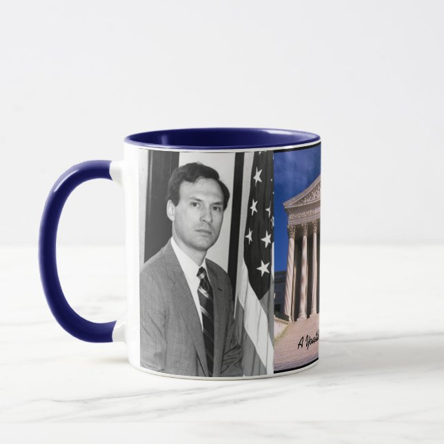 Taza Un Yourhful Samuel Alito - Tribunal Supremo de Est (Izquierda)