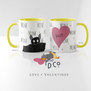 Taza Una batería loca "mía" amor